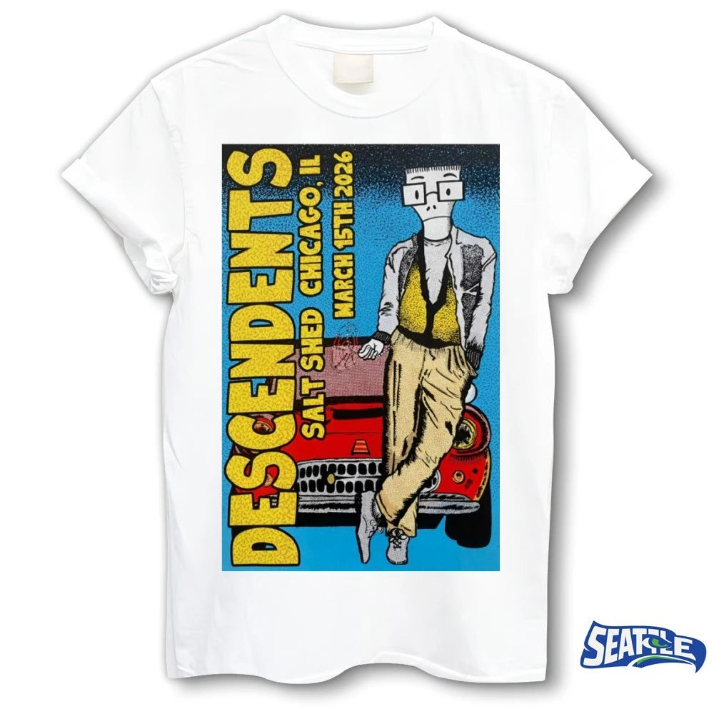 Official Descendents At The Salt Shed Chicago IL On March 15 2026 Poster t-shirt