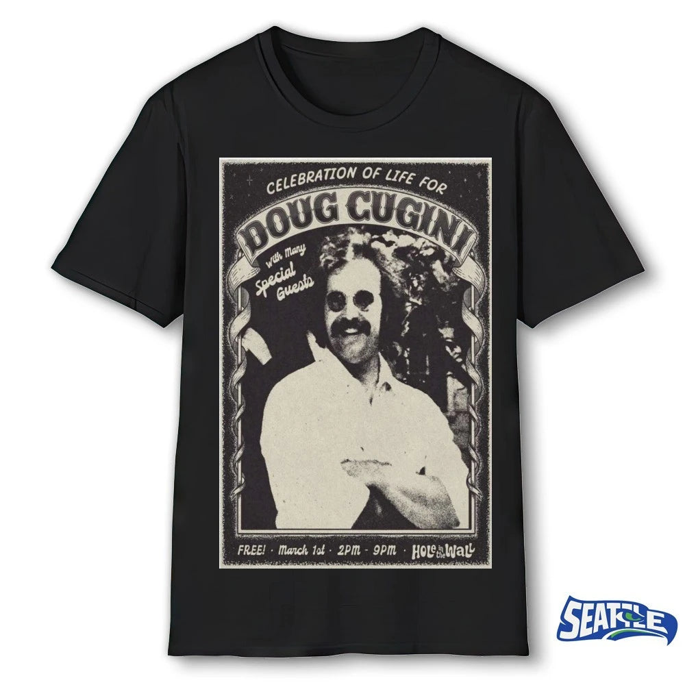 Official Doug Cugini March 1 2026 Hole In The Wall Poster t-shirt