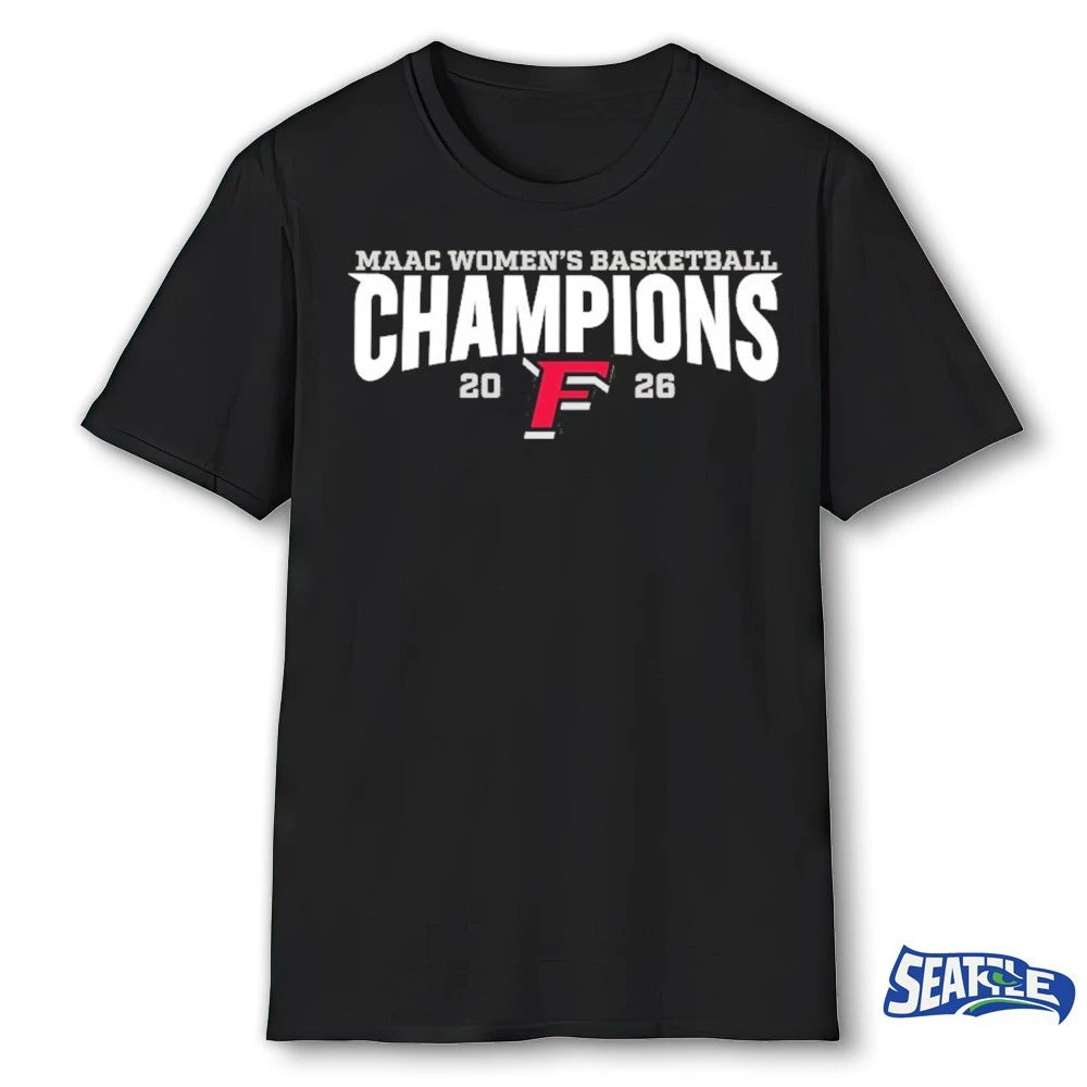 Official Fairfield University 2026 MAAC Women’s Basketball Champions t-shirt For Fans