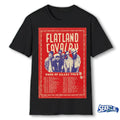 Official Flatland Cavalry Work Of Heart Tour 2026 Poster t-shirt