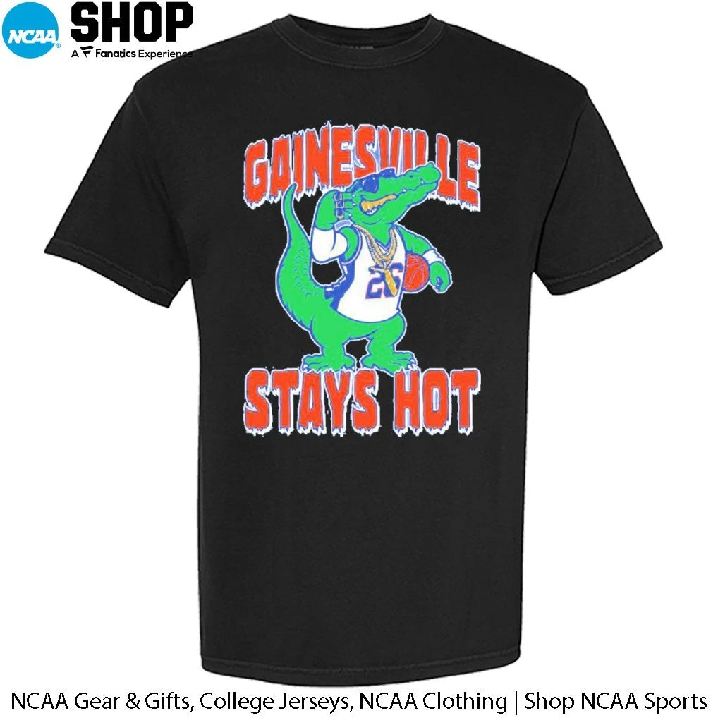 Official Florida Gators Gainesville Stays Hot T-Shirt