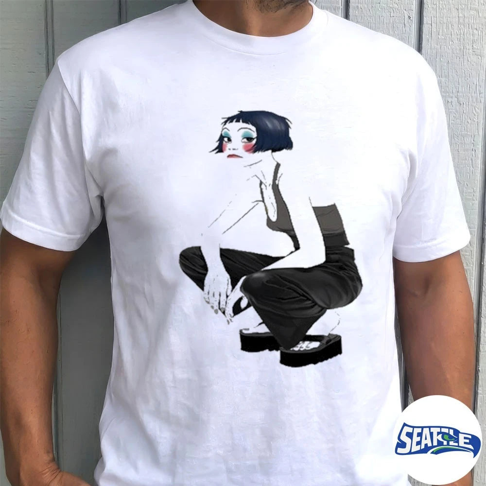 Official Gorillaz Noodle 2026 Painting t-shirt