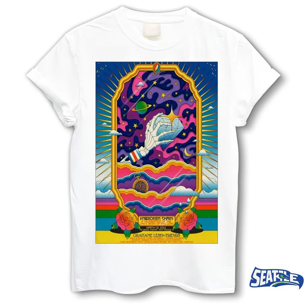 Official Grahame Lesh And Friends Port Chester NY On March 15 2026 Poster t-shirt
