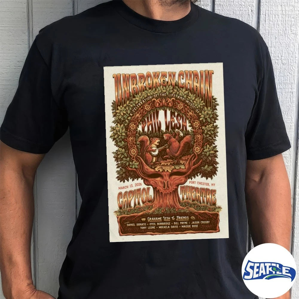Official Grahame Lesh And Friends The Capitol Theatre In Port Chester NY March 13 2026 Poster t-shirt