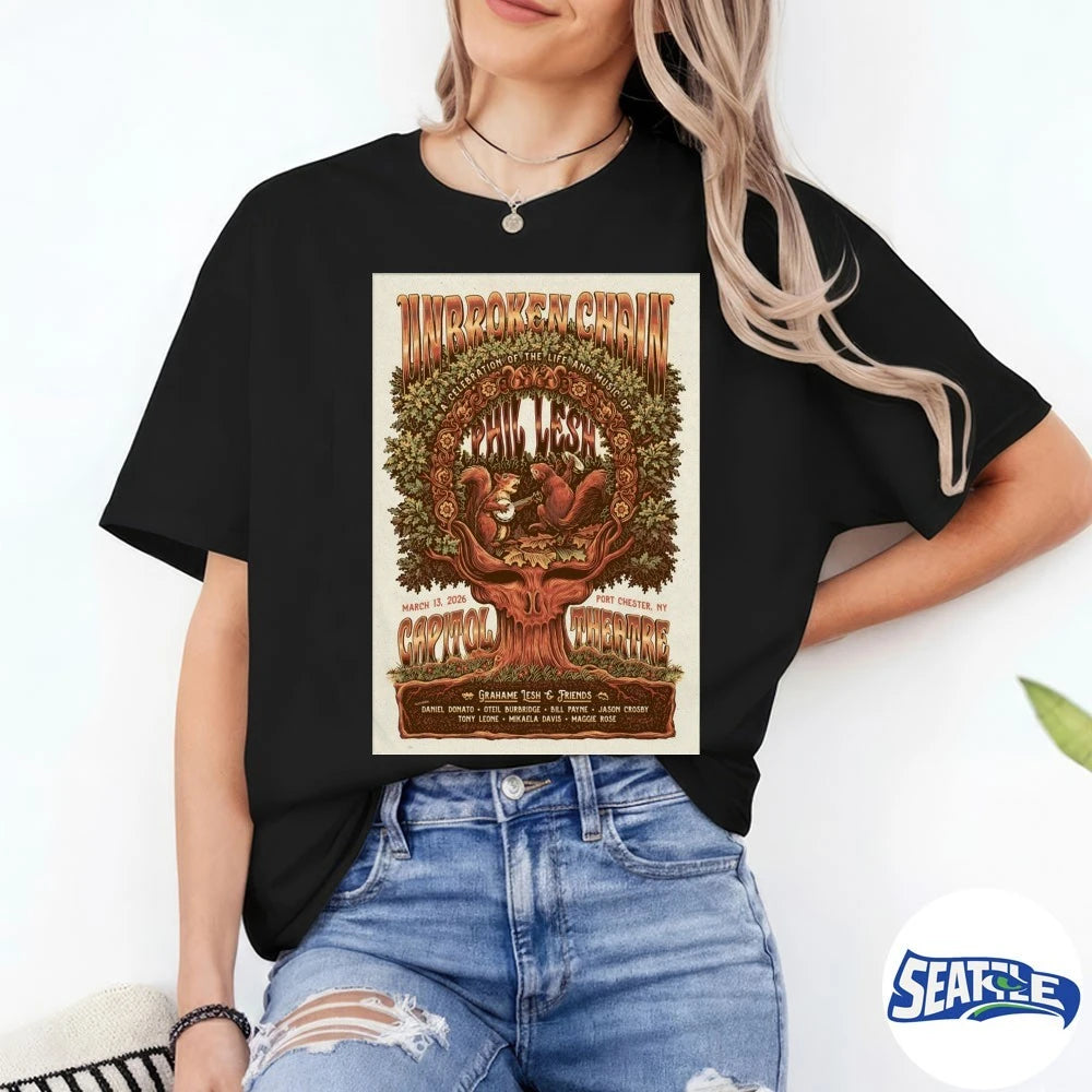 Official Grahame Lesh And Friends The Capitol Theatre In Port Chester NY March 13 2026 Poster t-shirt