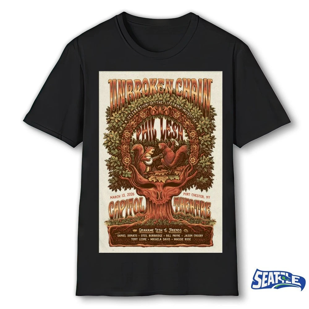 Official Grahame Lesh And Friends The Capitol Theatre In Port Chester NY March 13 2026 Poster t-shirt