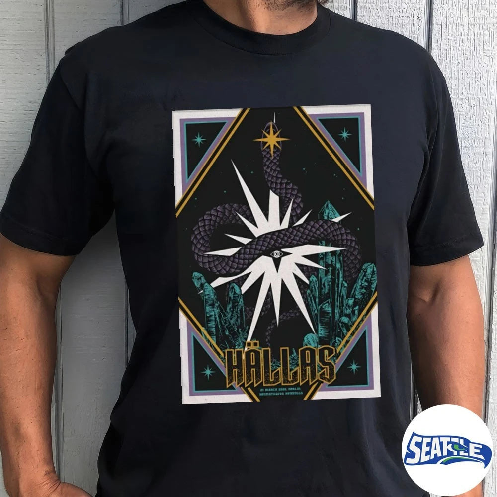 Official Hallas Berlin Germany Heimathafen Neukölln March 21 2026 Poster t-shirt