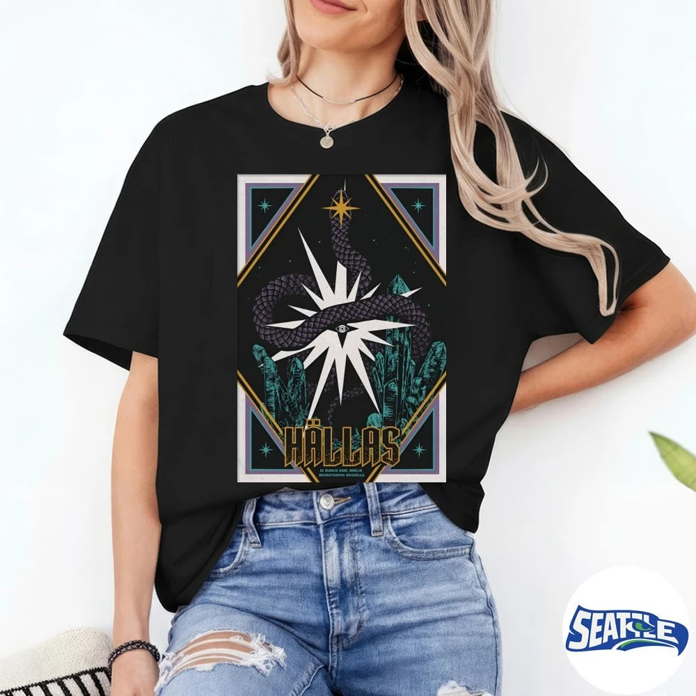 Official Hallas Berlin Germany Heimathafen Neukölln March 21 2026 Poster t-shirt