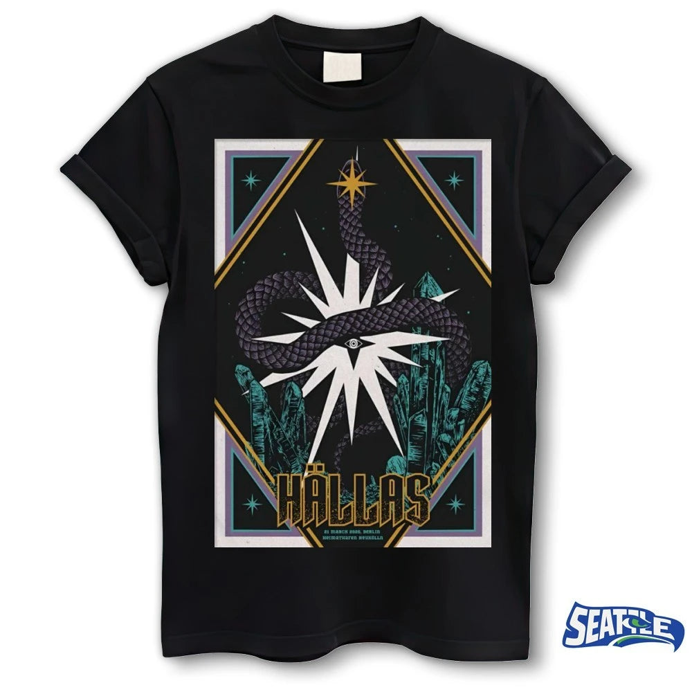 Official Hallas Berlin Germany Heimathafen Neukölln March 21 2026 Poster t-shirt