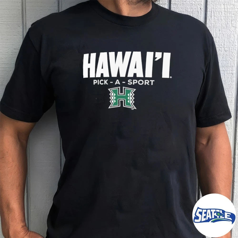 Official Hawaii Rainbow Warriors Pick-A-Sport 2026 t-shirt