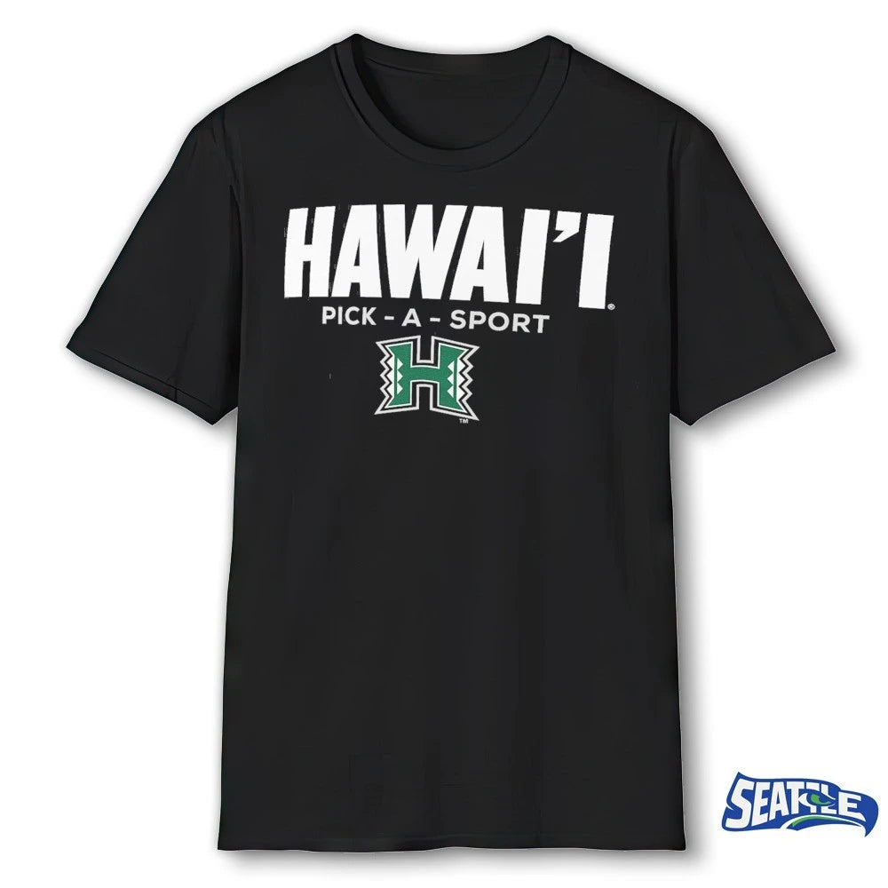 Official Hawaii Rainbow Warriors Pick-A-Sport 2026 t-shirt