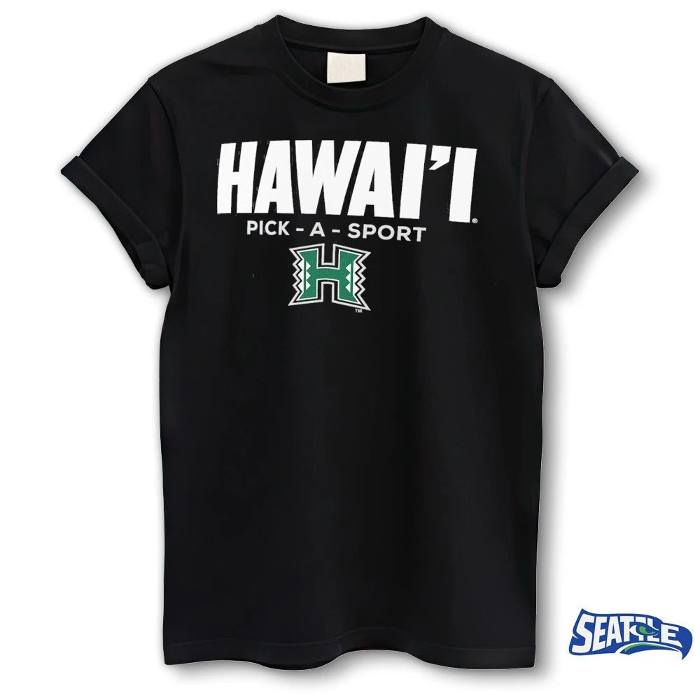 Official Hawaii Rainbow Warriors Pick-A-Sport 2026 t-shirt