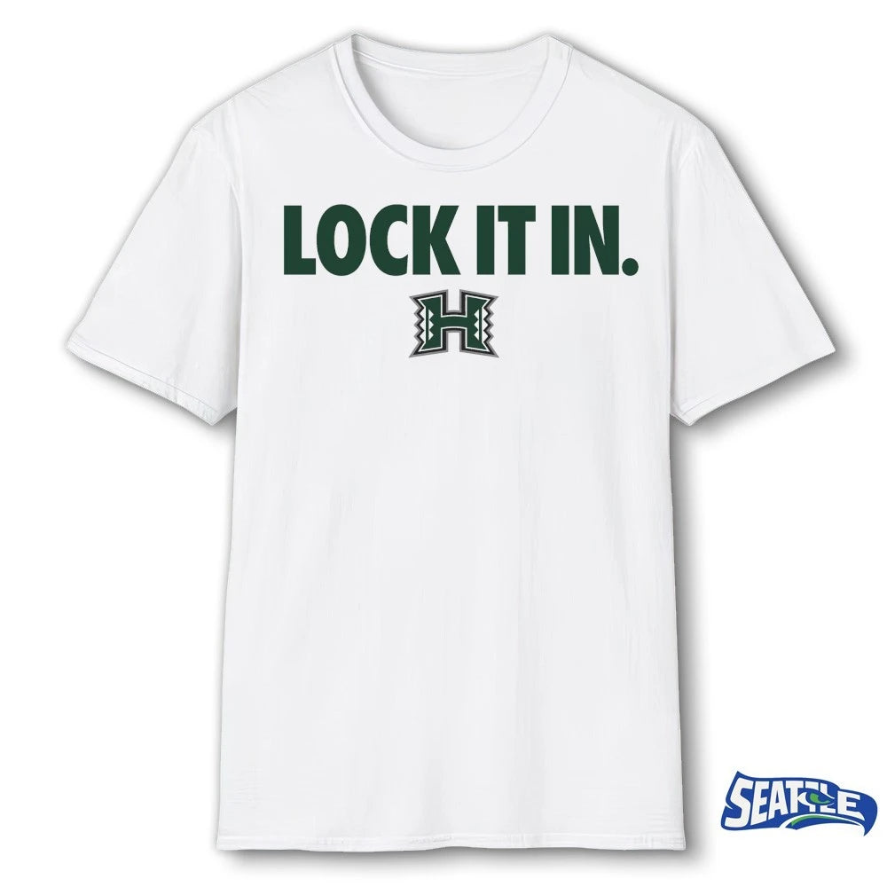 Official Hawaii Rainbow Warriors Women’s Basketball Lock It In 2026 t-shirt