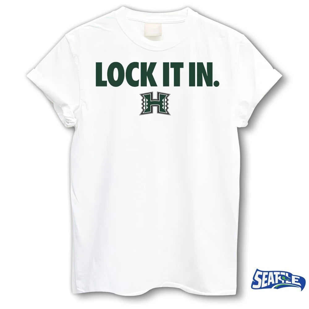 Official Hawaii Rainbow Warriors Women’s Basketball Lock It In 2026 t-shirt