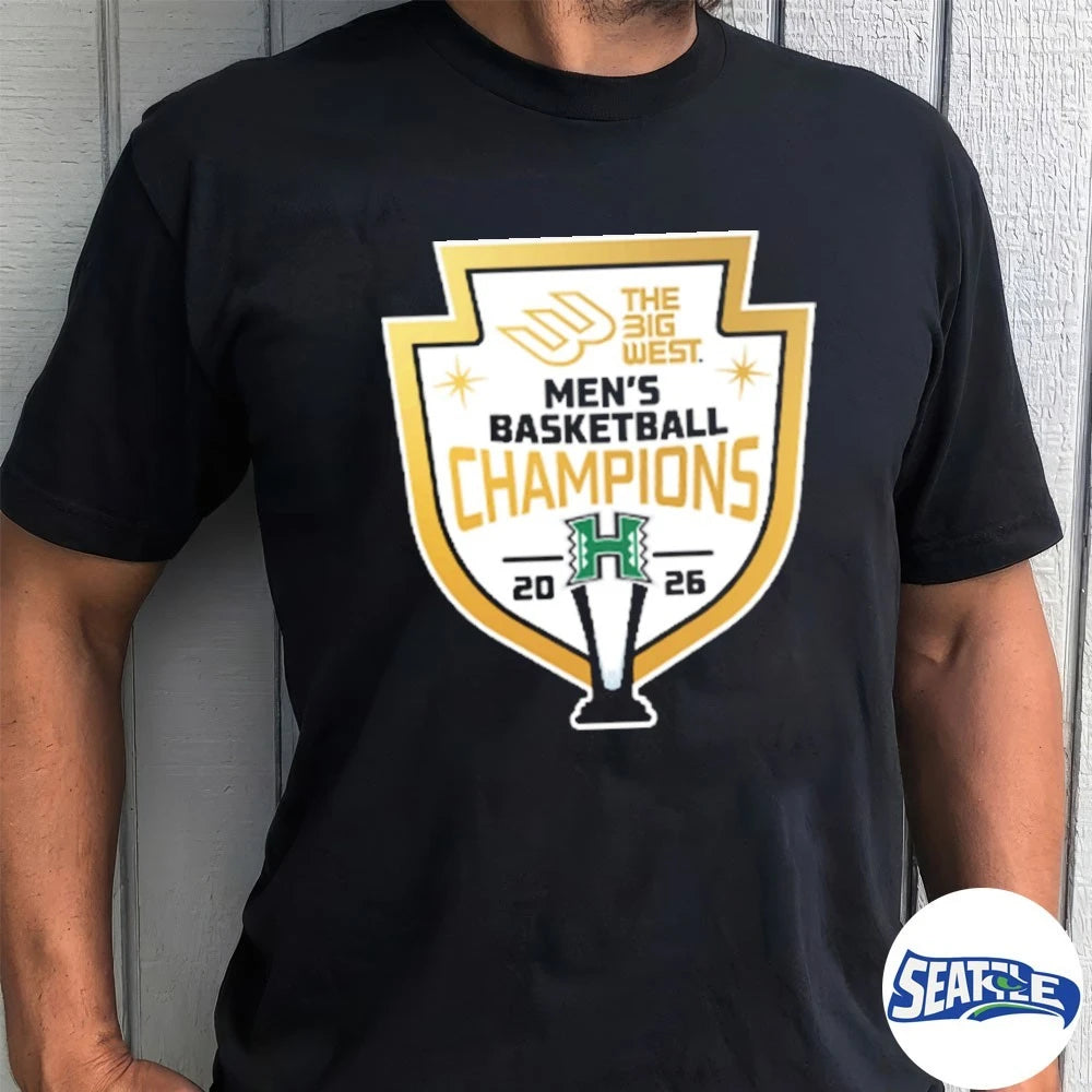 Official Hawai’i Warriors 2026 The Big West Men’s Basketball Champions t-shirt