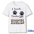 Official I Bark, Therefore I Am Washington Huskies t-shirt