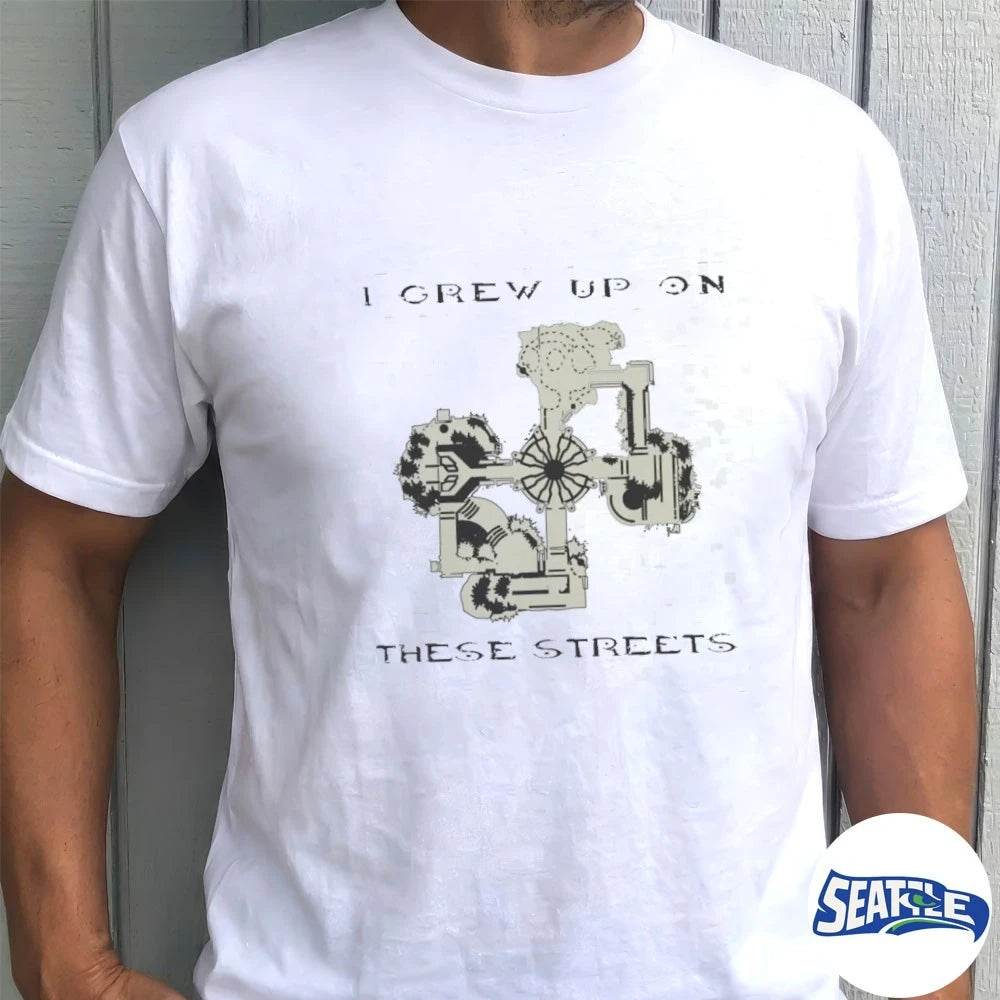 Official I Grew Up on These Streets t-shirt