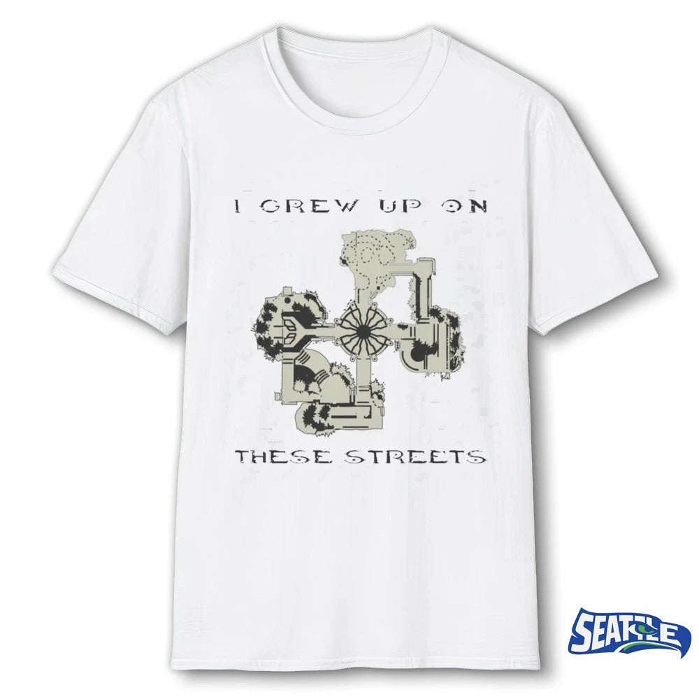 Official I Grew Up on These Streets t-shirt