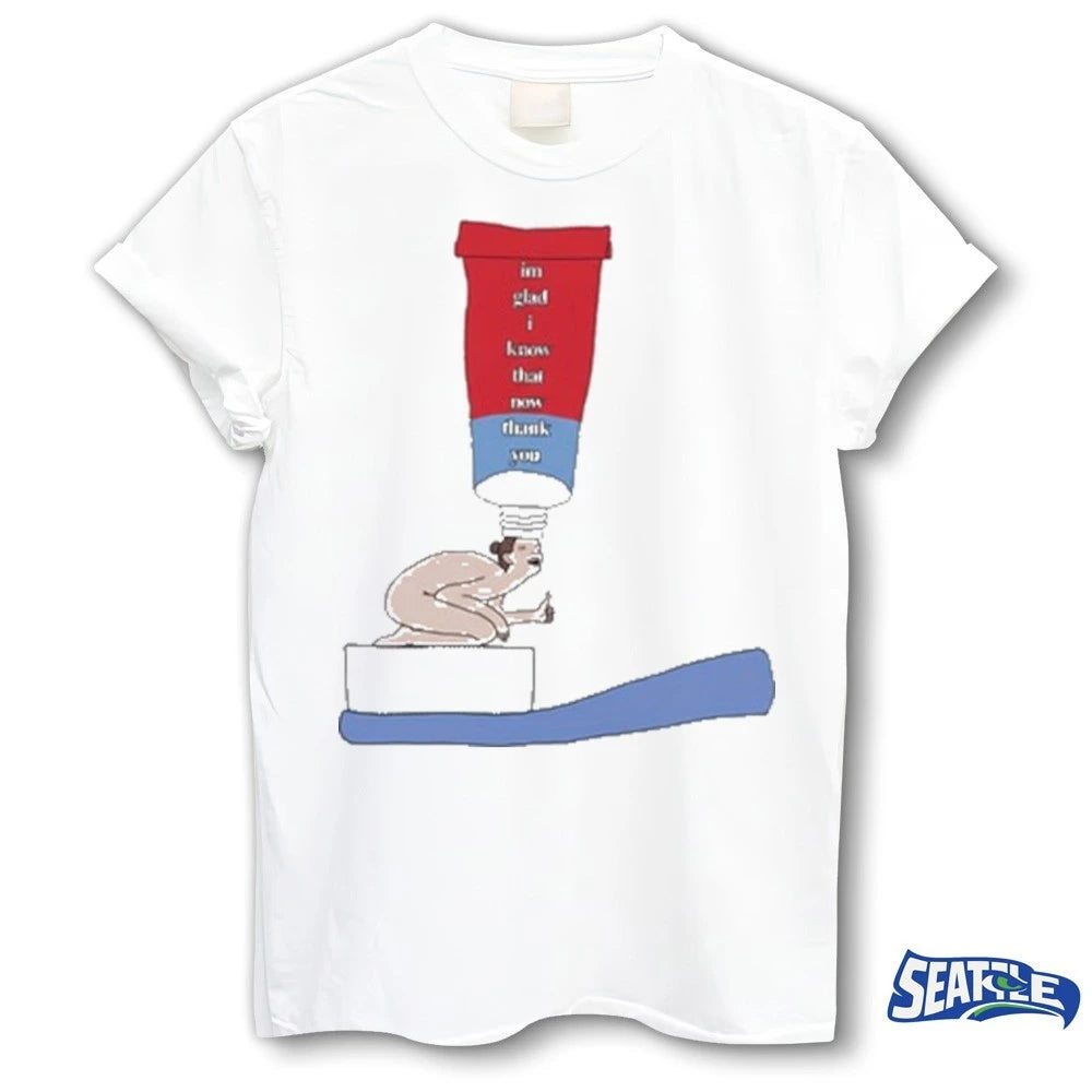 Official IGIKTNTY I Glad I Know That Now Thank You Toothpaste Lady t-shirt