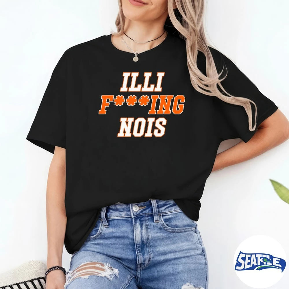 Official Illi Fucking Nois Illinois Fighting Illini 2026 t-shirt