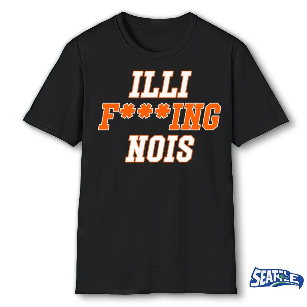 Official Illi Fucking Nois Illinois Fighting Illini 2026 t-shirt