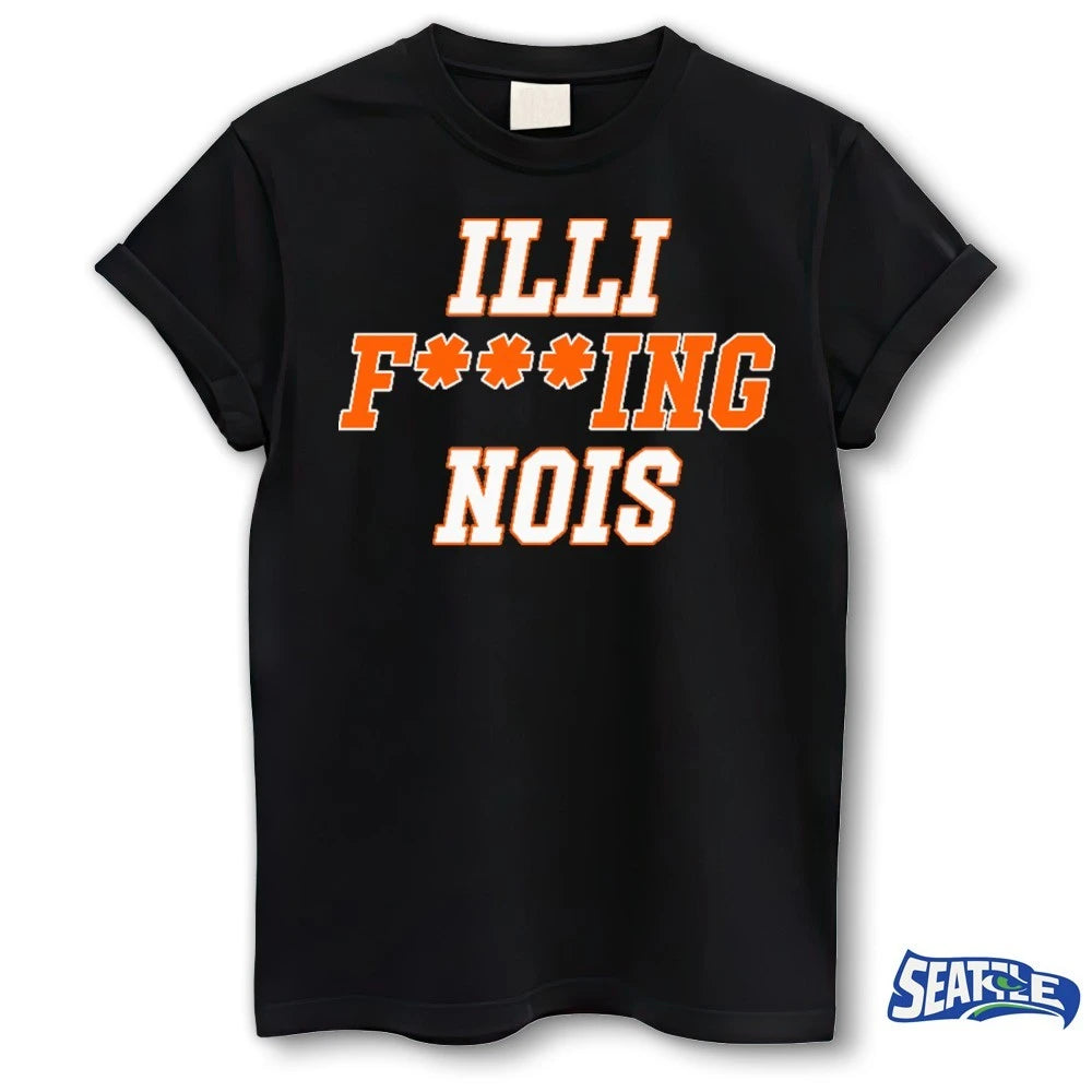 Official Illi Fucking Nois Illinois Fighting Illini 2026 t-shirt