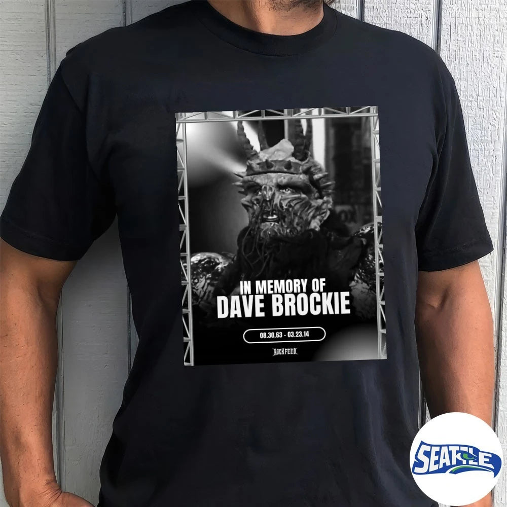 Official In Memory Of Dave Brockie August 30 1963 – March 23 2014 t-shirt