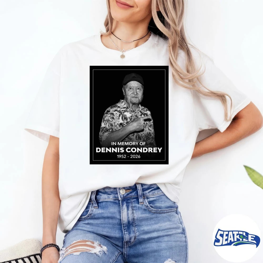 Official In Memory Of Dennis Condrey 1952 – 2026 All Elite Wrestling t-shirt
