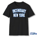 Official Incendiary New York 2026 t-shirt