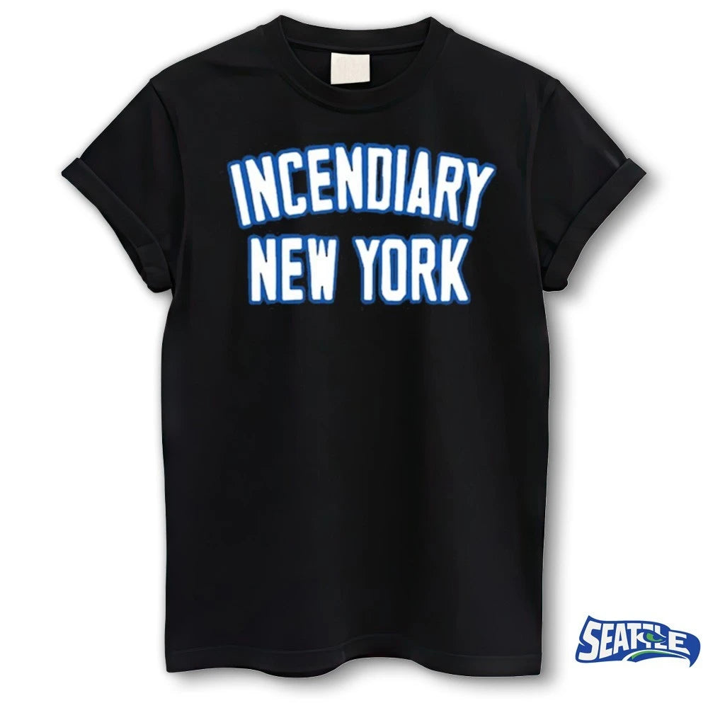 Official Incendiary New York 2026 t-shirt