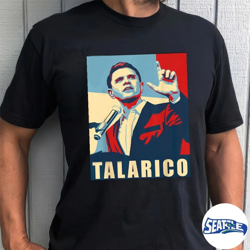 Official James Talarico Hope Poster Texas Senate Election Campaign Graphic t-shirt