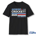 Official Jasmine Crockett 2026 U.S. Senate Star Stripe t-shirt
