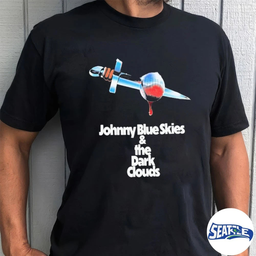 Official Johnny Blue Skies and The Dark Clouds 2026 t-shirt