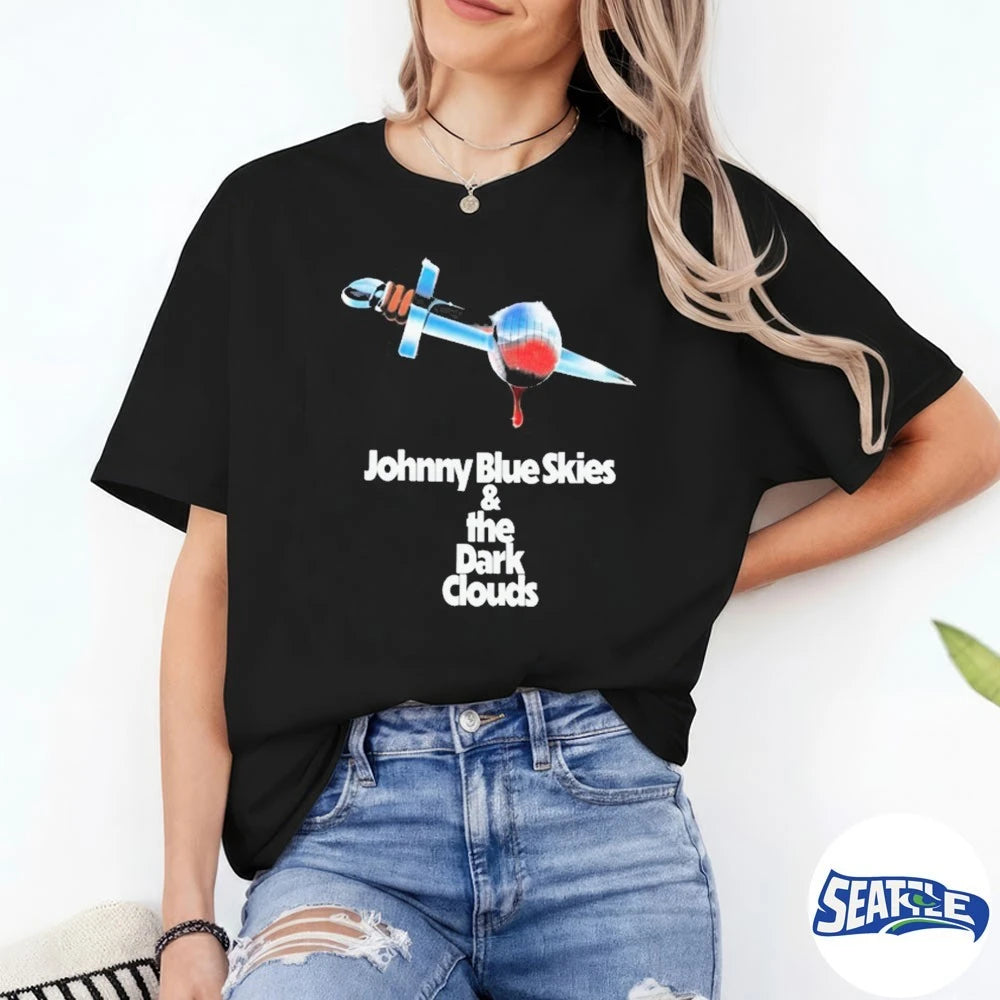 Official Johnny Blue Skies and The Dark Clouds 2026 t-shirt