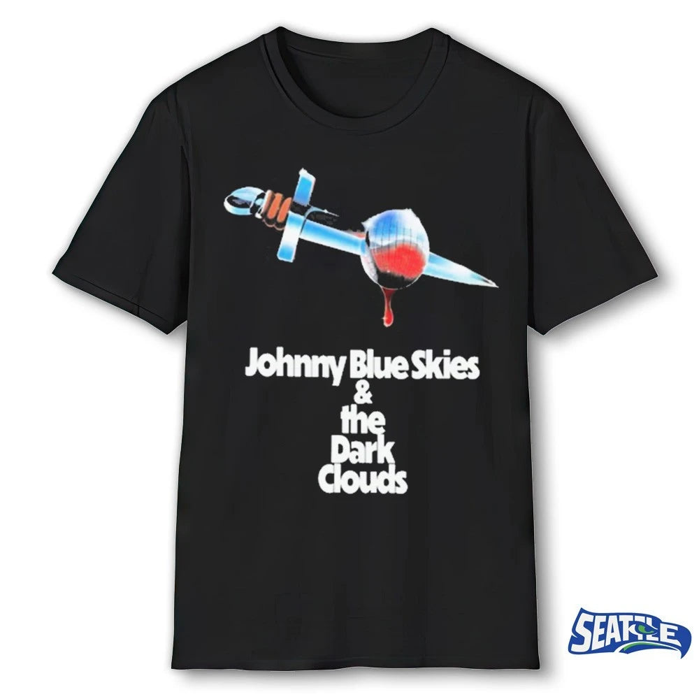 Official Johnny Blue Skies and The Dark Clouds 2026 t-shirt