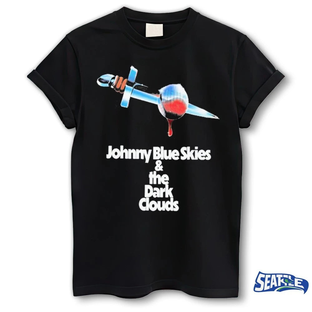 Official Johnny Blue Skies and The Dark Clouds 2026 t-shirt