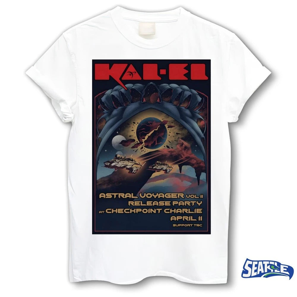 Official KAL-EL April 11 2026 Stavanger Norway Checkpoint Charlie Poster t-shirt