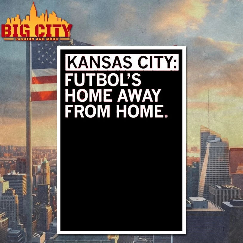 Official Kansas city futbol’s home away from home T-shirt