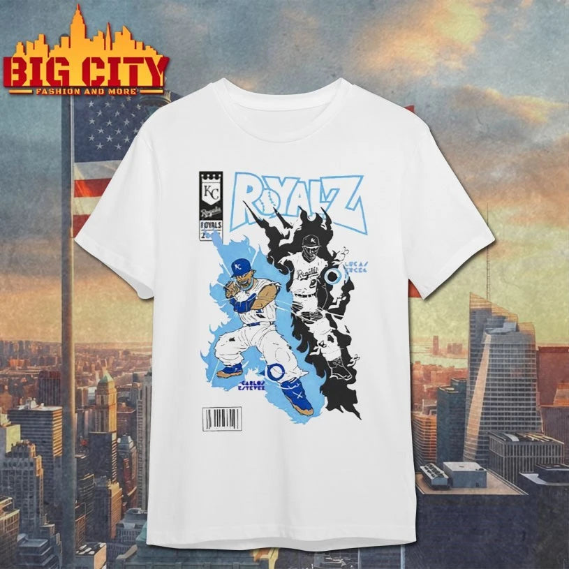 Official KC Royals Estévez &amp; Erceg T-shirt