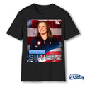 Official Kendall Gretsch Team USA Silver Medal Para Biathlon Women’s Sitting Sprint Poster t-shirt