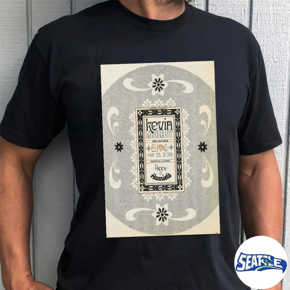 Official Kevin Morby Pappy &amp; Harriet’s Pioneertown May 23 2026 Poster t-shirt