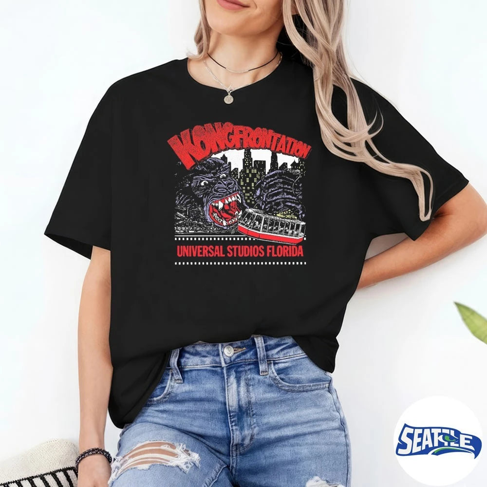 Official Kong Frontation 1991 Universal Studios Florida Graphic t-shirt