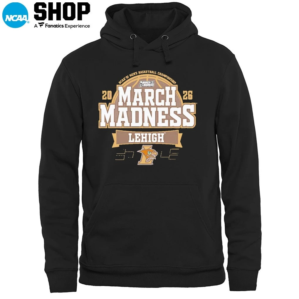 Official Lehigh Mountain Hawks 2026 NCAA DI Men’s Basketball Championship March Madness Bound T-Shirt