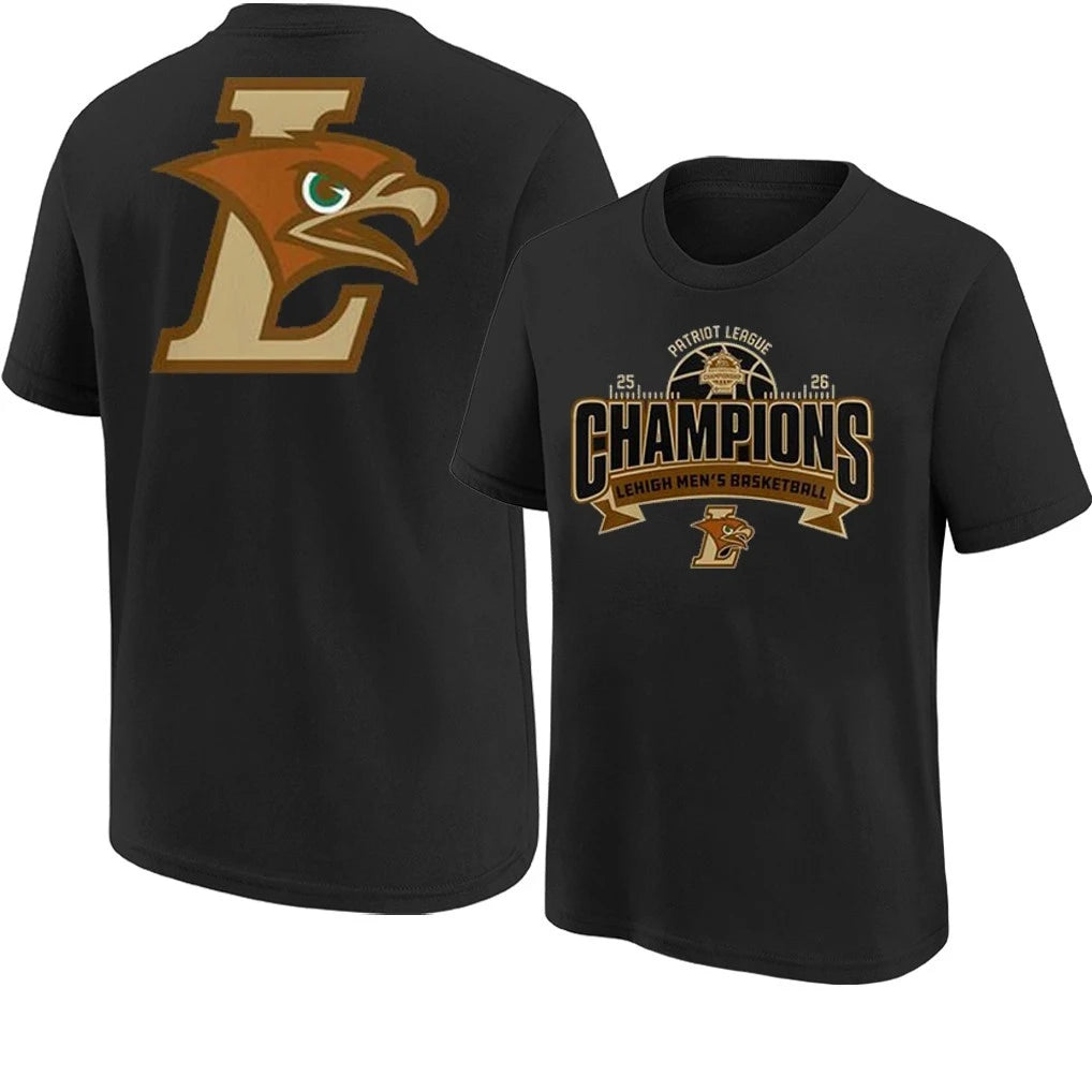 Official Lehigh Mountain Hawks Champions T-Shirt