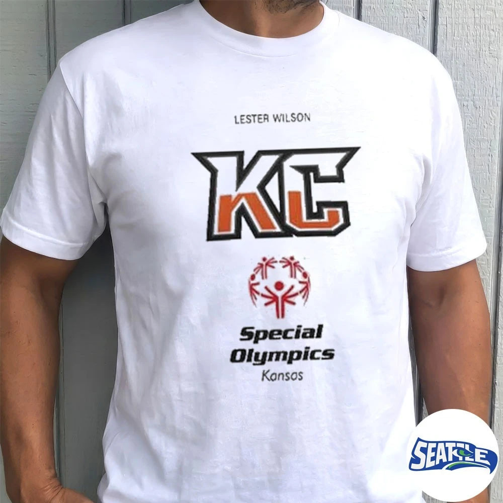 Official Lester Wilson Kansas City Mavericks 2026 Special Olympics USA Games t-shirt