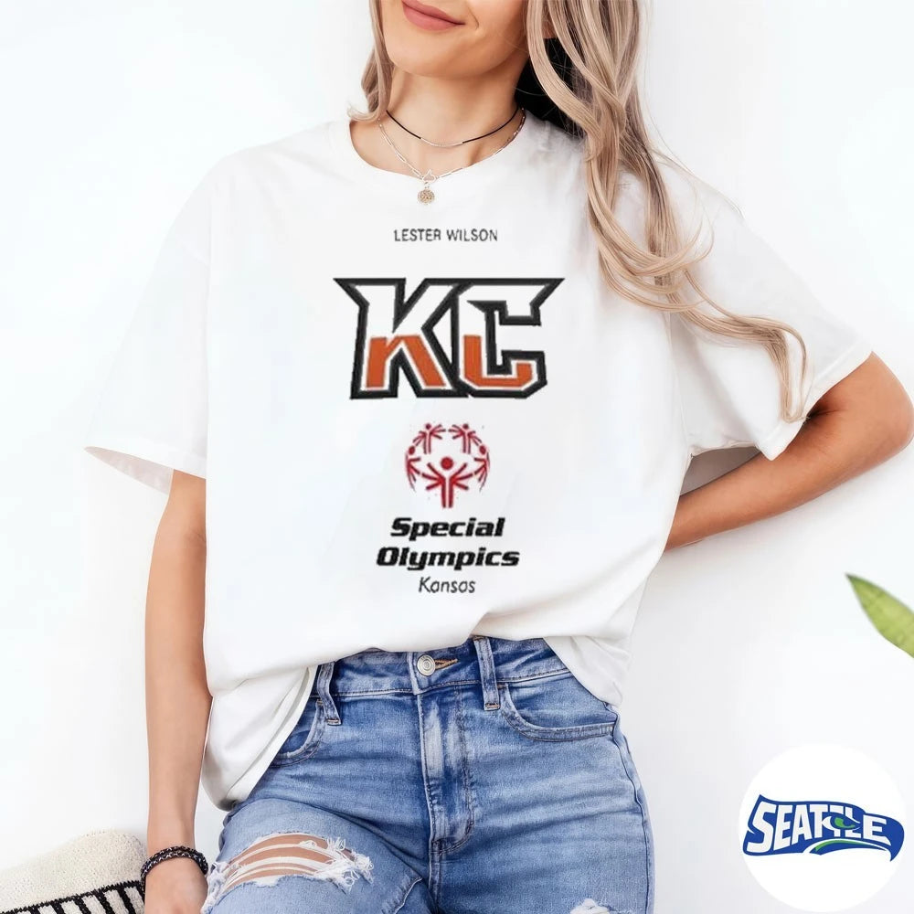 Official Lester Wilson Kansas City Mavericks 2026 Special Olympics USA Games t-shirt