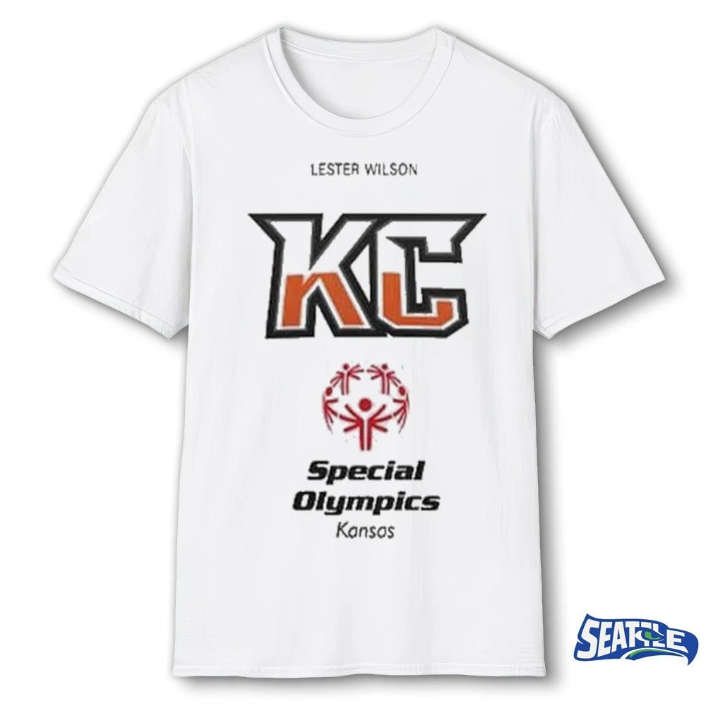 Official Lester Wilson Kansas City Mavericks 2026 Special Olympics USA Games t-shirt