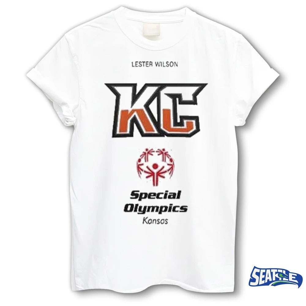 Official Lester Wilson Kansas City Mavericks 2026 Special Olympics USA Games t-shirt