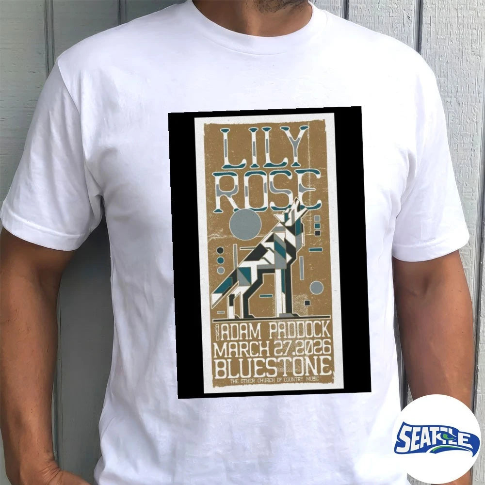 Official Lily Rose March 27 2026 Columbus OH The Other Church Of Country Music Poster t-shirt