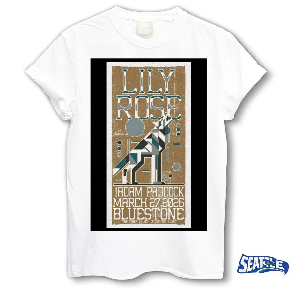Official Lily Rose March 27 2026 Columbus OH The Other Church Of Country Music Poster t-shirt